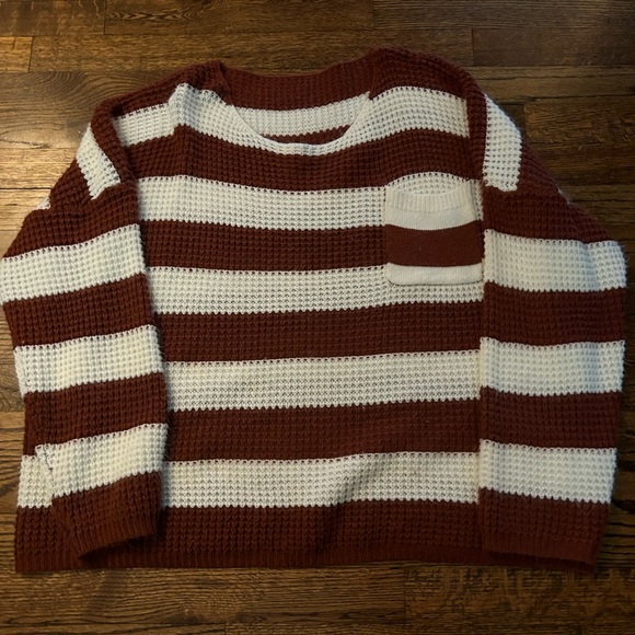 Shein Drop Shoulder Sweater Plus Sized - Picture 1 of 4